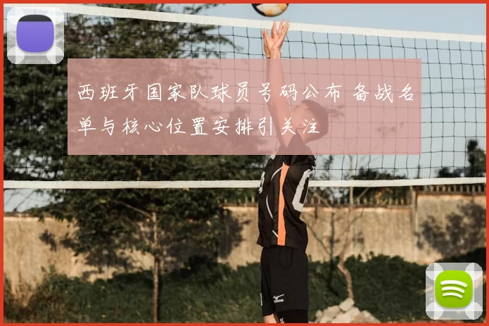 西班牙国家队球员号码公布 备战名单与核心位置安排引关注