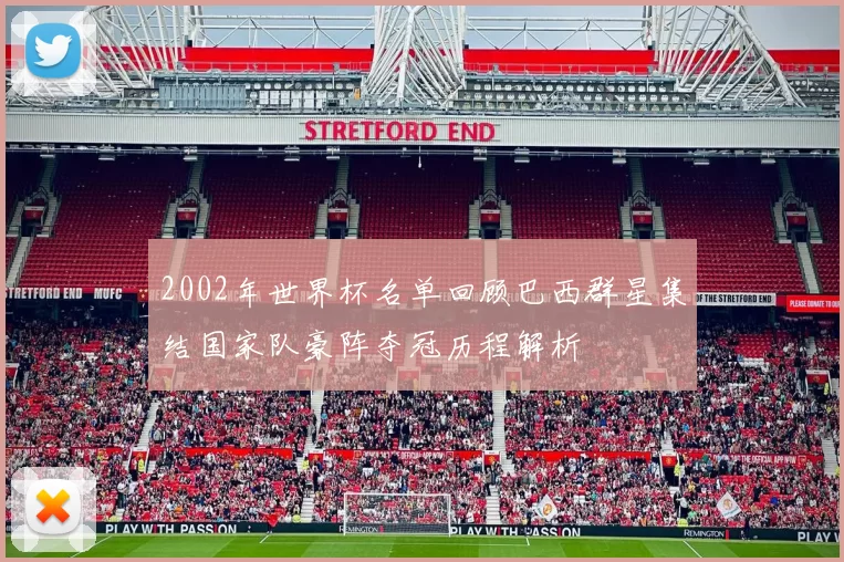2002年世界杯名单回顾巴西群星集结国家队豪阵夺冠历程解析