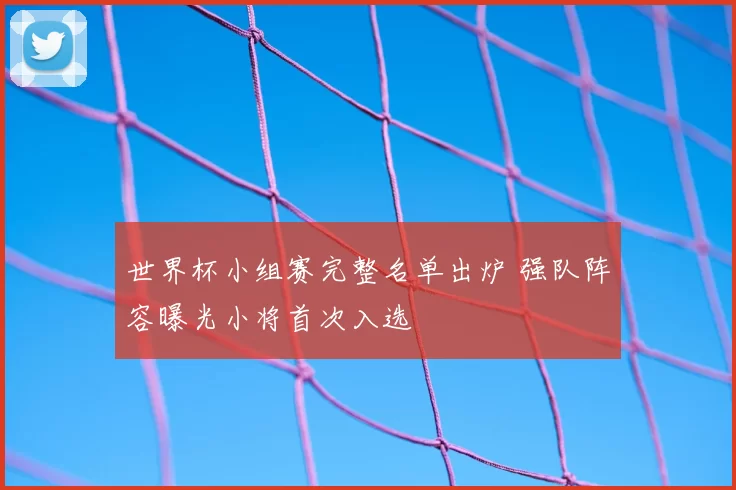 世界杯小组赛完整名单出炉 强队阵容曝光小将首次入选
